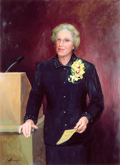 Portrait of Carol Johnson Johns