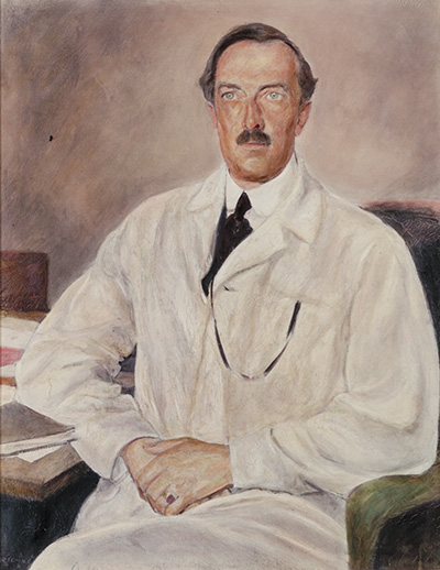 Portrait of Clemens Frederic von Pirquet