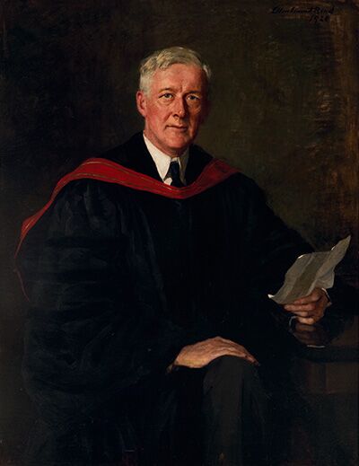 Portrait of Lewellys Franklin Barker