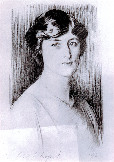 Portait of Lucy Wortham James
