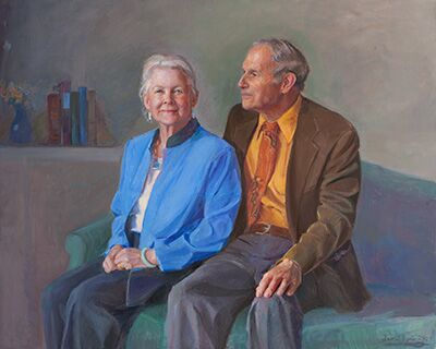 Portrait of Susan P. Baker and Timothy Danforth Baker